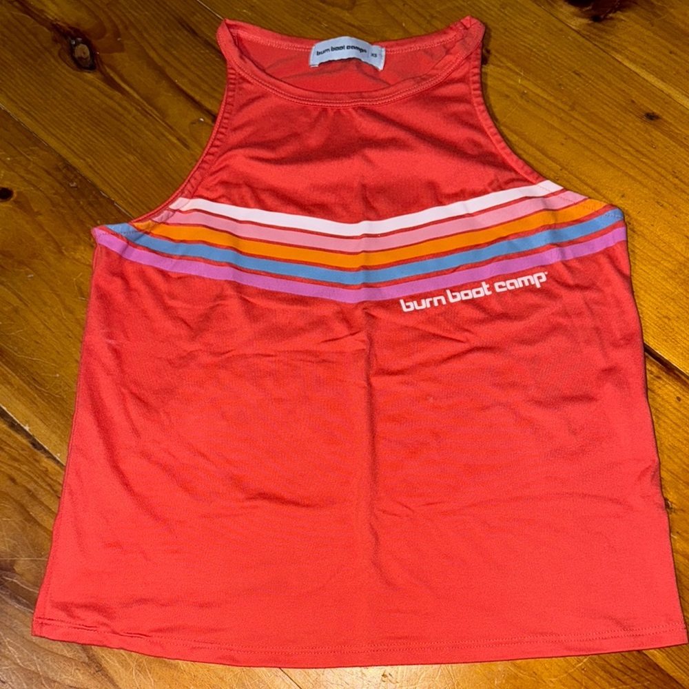 Womens Burn Boot Camp Tank Top XS